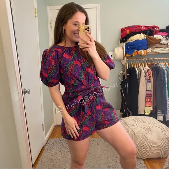 Ulla Johnson Ikat Romper - Picture 7 of 16